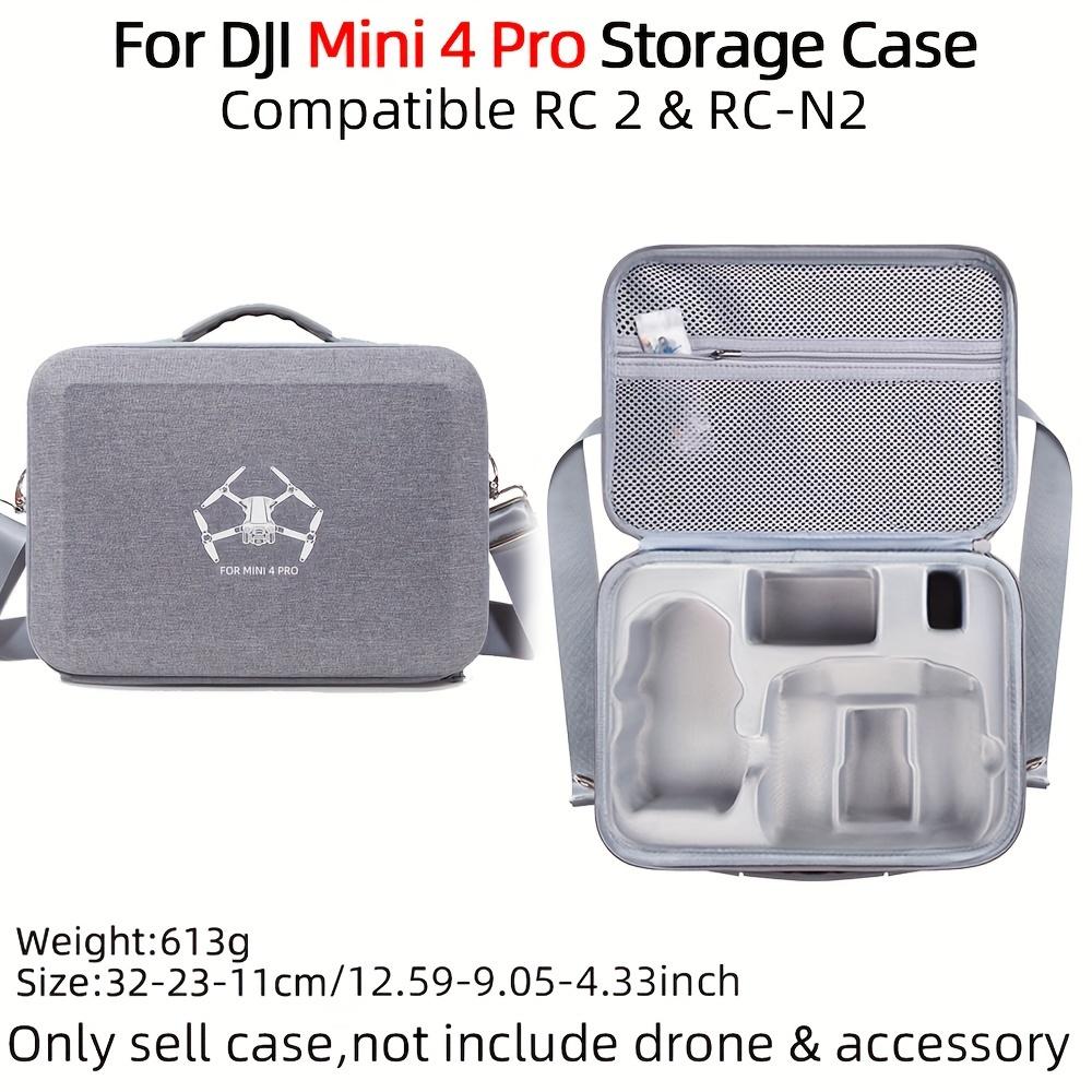 For DJI Mini 4 Pro Carrying Case Travel Shoulder Bag Scratch-Resistant Mini 4 Pro Handbag Drone Accessories Bag