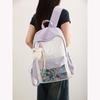 Japanese cute bar pain bag backpack women's 2025 summer new high-value junior high school student schoolbag