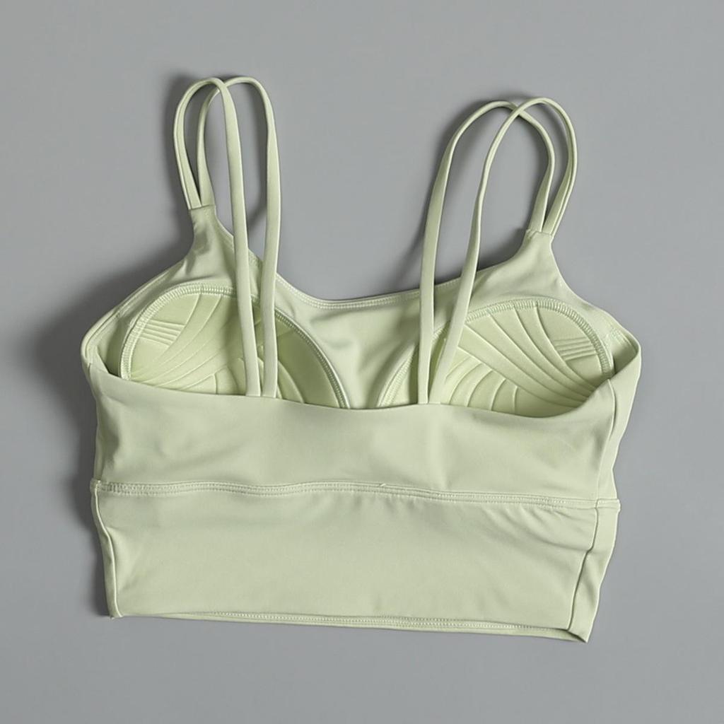 Women's Shockproof Sports Bra - High-Intensity Yoga and Running Vest with Beautiful Back Design