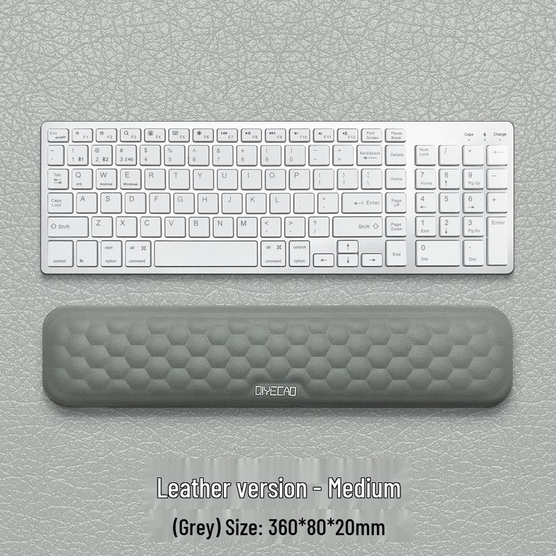 Ergonomic Memory Foam Wrist Support Mouse and Keyboard Pad Set