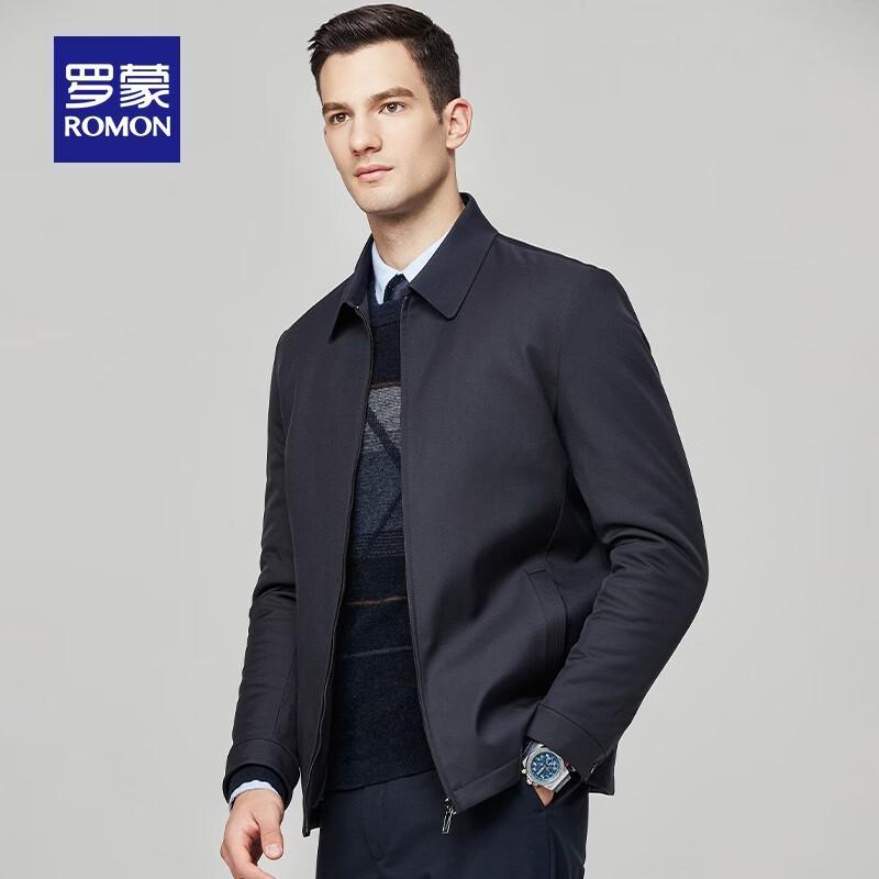 ROMON Men's Winter Business Casual Padded Jacket