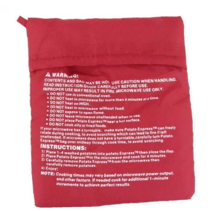 

Sac de cuisson de pommes de terre - Non spécifié - Réutilisable - Lavable - Compatible micro-ondes