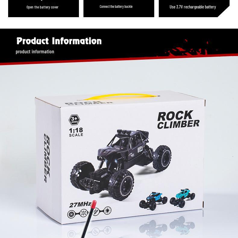 Alloy Off-Road Remote Control Car Toy for Boys Aged 3-6 Years