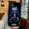 United States TV The Godfather Phone Case For IPhone 16 15 14 13 12 11 Pro Max Plus X XS MAX Black Matte Phone Fundas