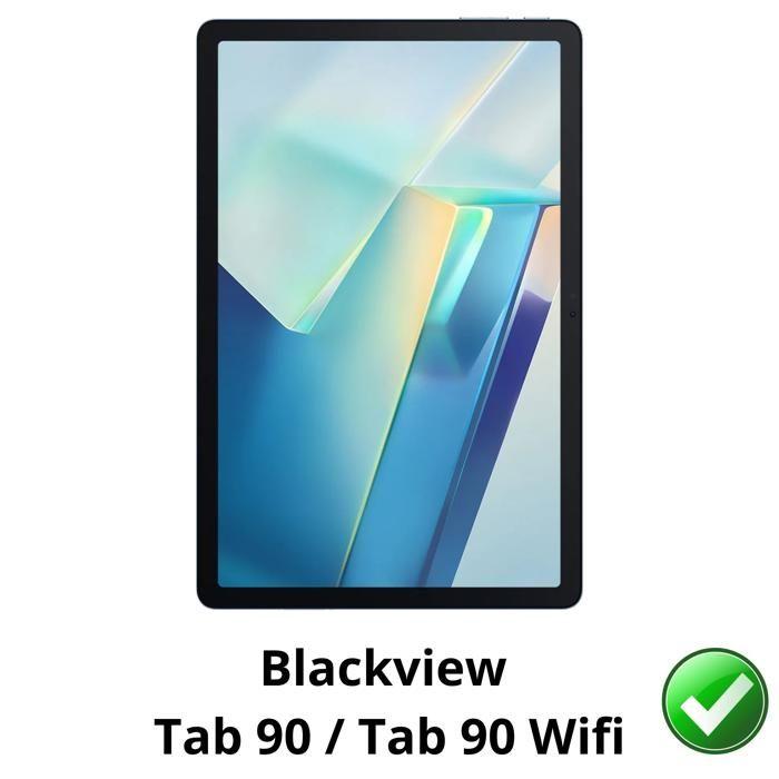 Protection écran - Phonillico - Blackview Tab 90 - Pack 2 - Film Plastique - Résistant aux rayures