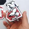 3D Metal Car Sticker Ram's Head Badge Accessories Decorative For Dodge Ram Caliber 1500 Caliber Challenger Charger T888