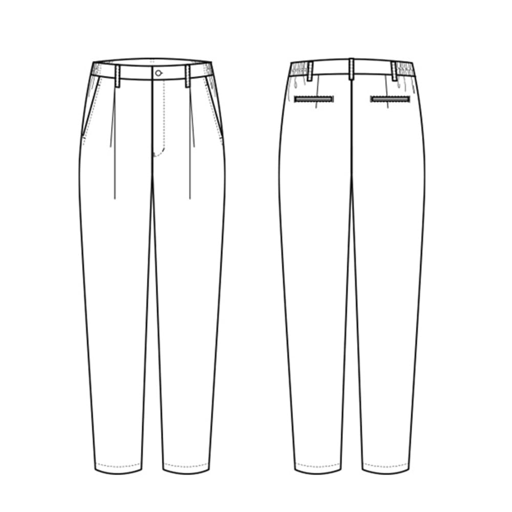 Seven Uniform DL2944-7 Chino Pants, Beige, Size L