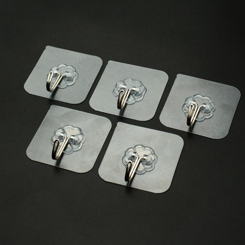 

Многоразовые липкие настенные крючки для кухни и ванной комнаты 10 шт. 5pcs