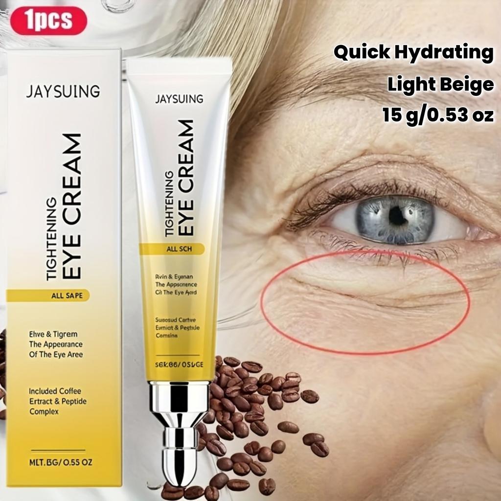 Eye Cream Lifting Firming Eye Firming Gel - Quick Hydrating, Daily Use of Lower Eye Puffiness and Dark Circles, All Light Beige Type