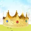 Royal King Crown Princed Crown and Tiaras Queen Crown Princed Costume Accessory for Halloween Cosplay Birthday Party