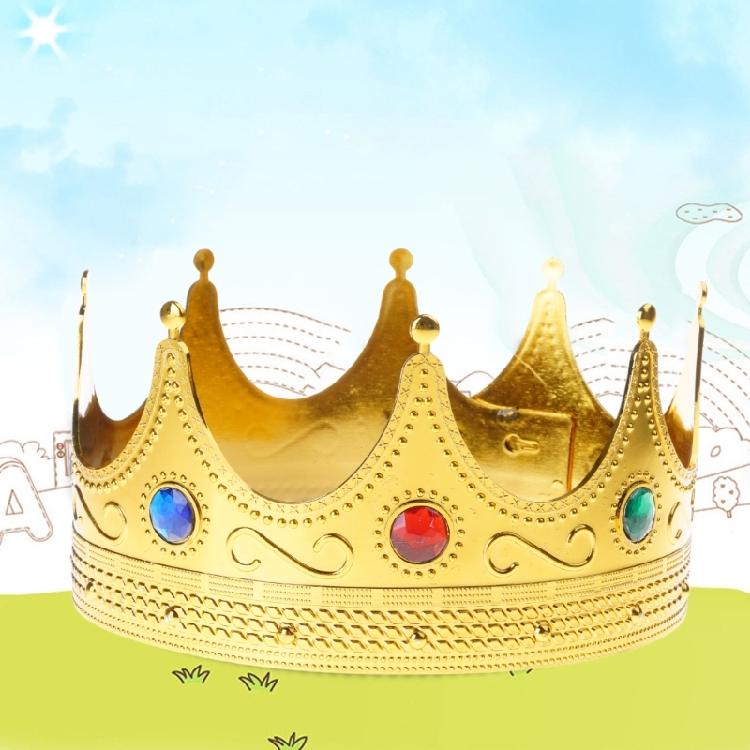 Royal King Crown Princed Crown and Tiaras Queen Crown Princed Costume Accessory for Halloween Cosplay Birthday Party