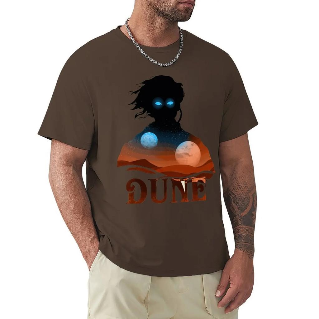 Dune Design V2 T Shirt Harajuku Short Sleeve T-shirt 100% Cotton Graphics Tshirt Tops