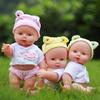30cm Puppe Babypuppe Spielzeug Weiches Vinyl Lebensechte Babyspielzeuge für Kinder Jungen Mädchen
