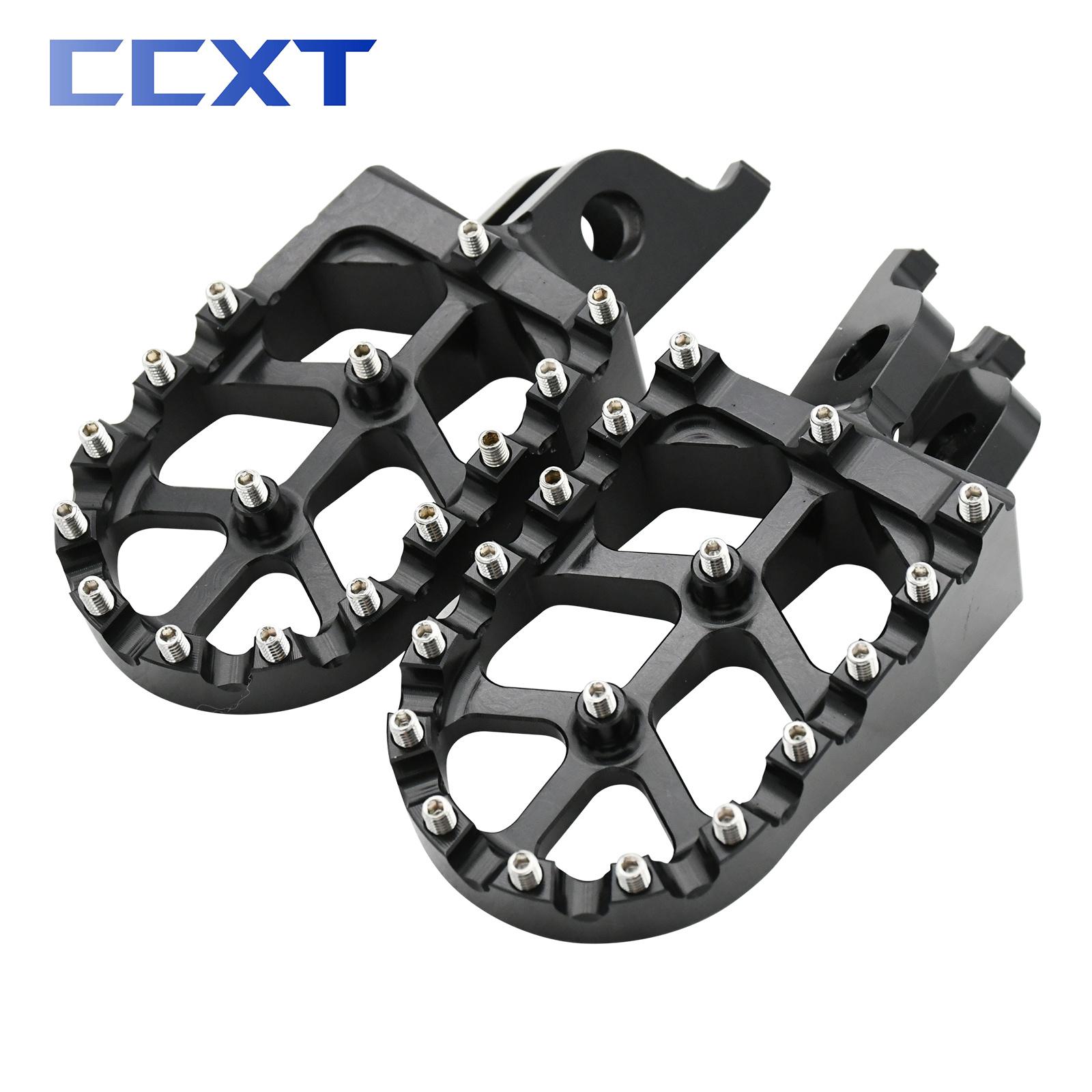 

Motorcycle FootRest Foot Peg Pedals For HONDA CR125 CR250 CRF 450X 250RX 450RX 450 150R 250R 250X 450R 2002-2018 2019 2020 2021 For Honda Black