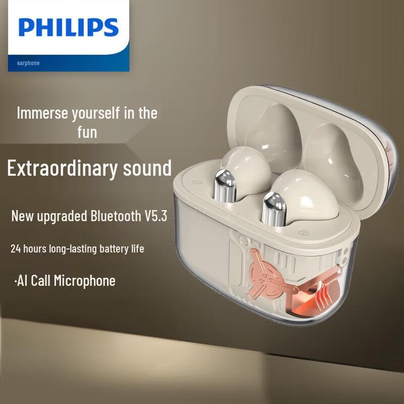 

Philips TAT1168 Wireless Bluetooth 5.3 Earphones