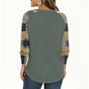 Women's Fashion  Loose Long Sleeve Round Neck Casual Top