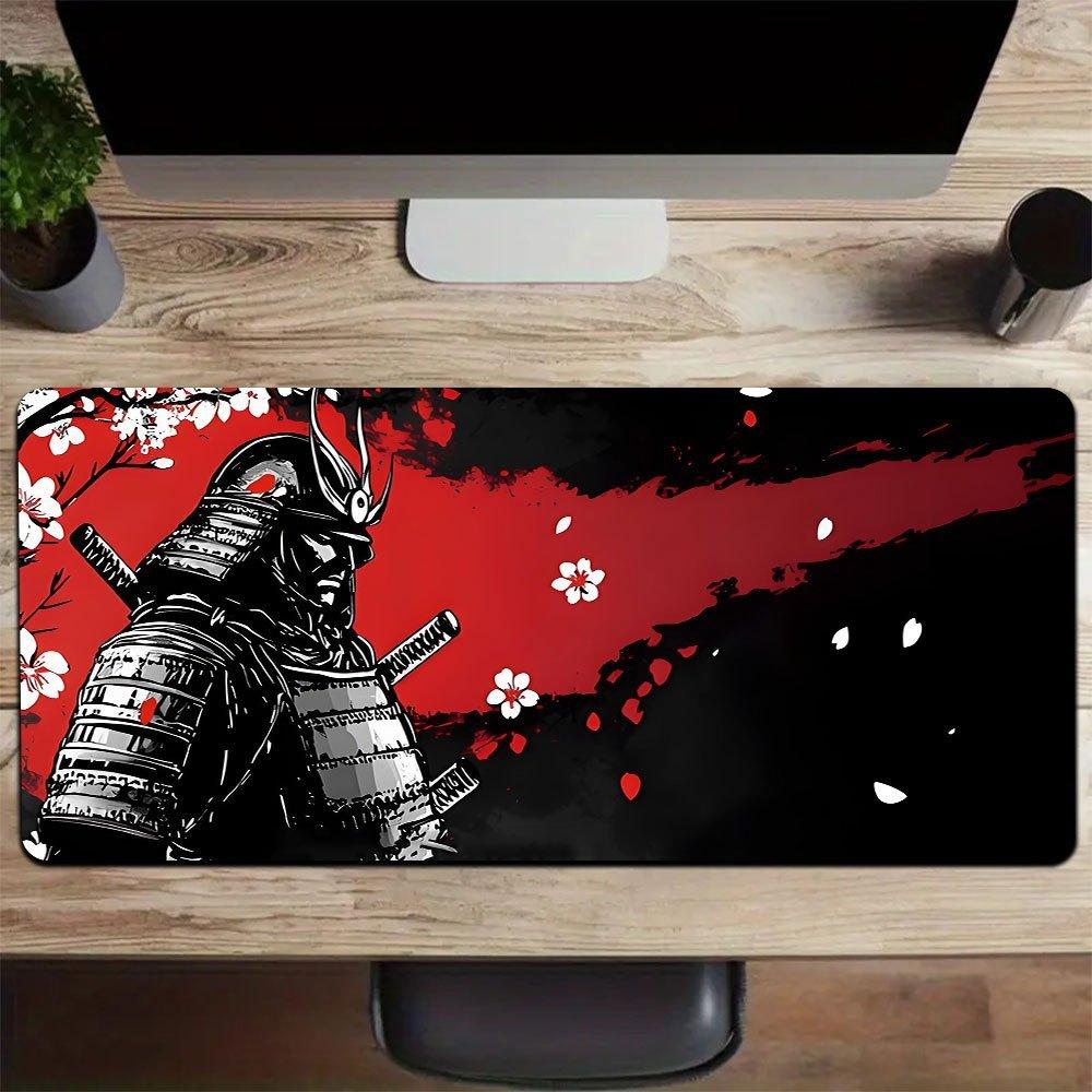1pc Japanese samurai Large Mouse Pad computer mat Desk Mat keyboard mat Office Gaming Table Mat