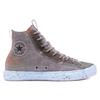 Converse Chuck Taylor All Star Crater Comfortable and Versatile High-Top Canvas Shoes Unisex Gray Orange
