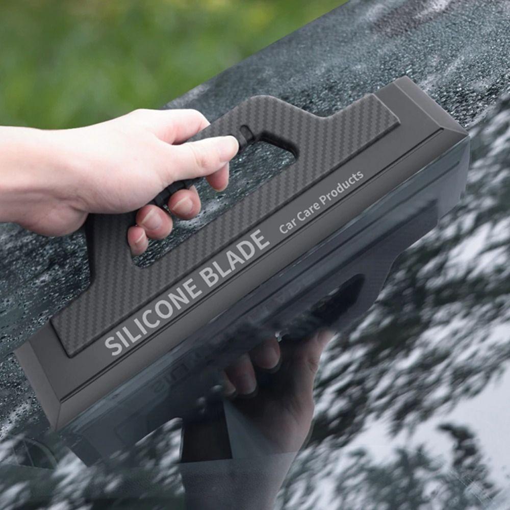 Soft Window Cleaning Squeegee Ergonomic Windshield Cleaning Tool Car Window Scraper  Home
