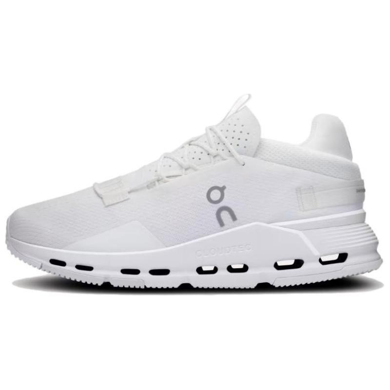 On Running Cloudnova 2 All White Women's Sneakers 3WE30220108