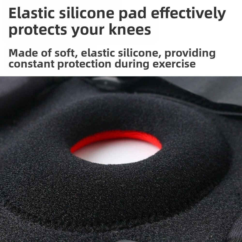 Compression Knee Brace Side Stabilizers Knee Support Joint Protector Knee Pad Sleeve  Orthopedic