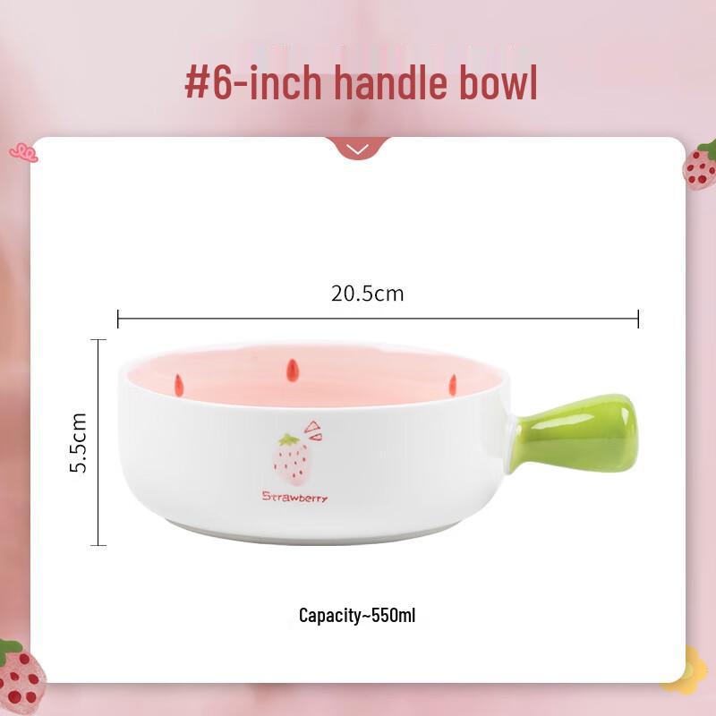Strawberry Ceramic Tableware Set