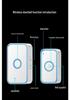 Wireless Smart Doorbell with Remote Control & Anti-Theft Features for Home Security and Elderly Assistance