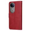 For vivo V50 5G Case Wallet PU Leather Folio Flip Phone Cover