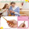 9/12 Pcs Crochet Hook Set Ergonomic Crochet Hooks with Storage Bag Floral Resin Plastic Practical Crochets Hooks Set for Weaving