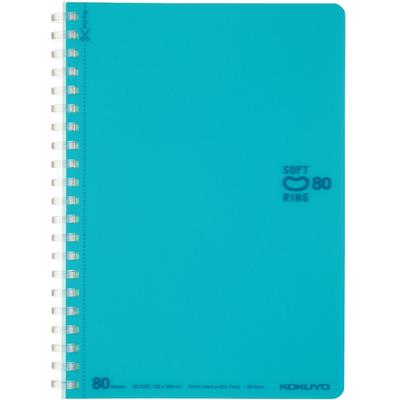 KOKUYO Soft Ring Dot Line B5 Notebook S-SV348BT-LB 80 Pages B6 Sky Light Blue