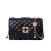 Mrs. Qiao 2025 New Small Square Bag Fashion Chain Bag Crossbody Bag Genuine Leather Women's Bag Shoulder Bag