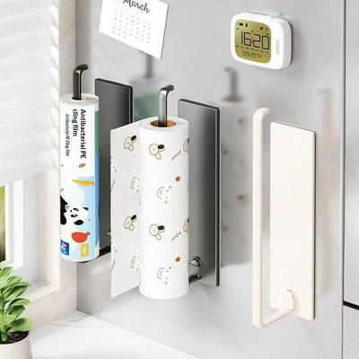 *Magnetischer Selbstklebender Wandmontierter Taschentuchhalter Mit Frischhaltefolie, Einfache Magnetische Montage, Geeignet Für Küche, Badezimmer