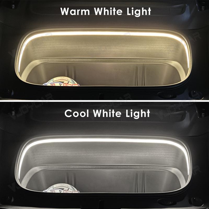 VJOYCAR New Model Y Juniper YL New 3 Highland Rear Front Rear Trunk Waterproof LED Strip Atmosphere Brighten Light Plug & Play