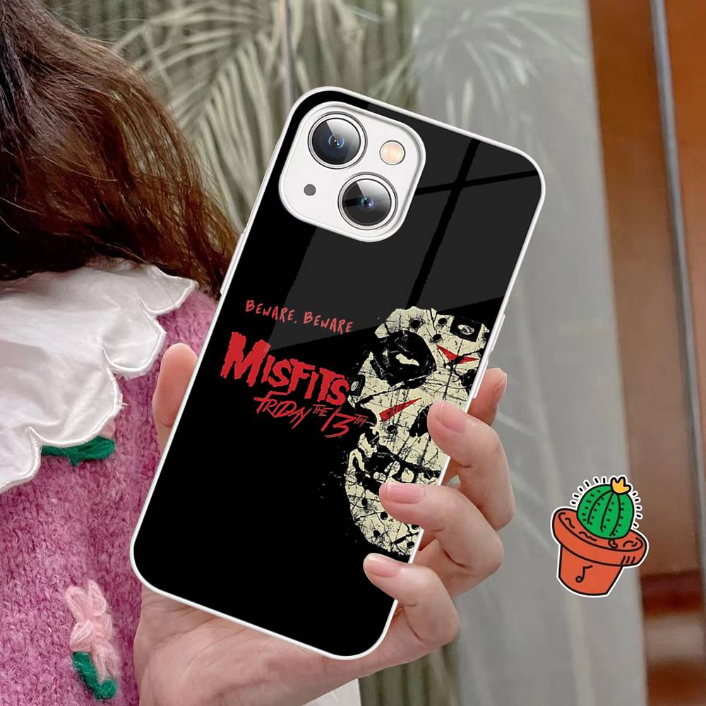 

The Misfits Glenn Danzig Tempered Glass For Iphone 14 13 12 11 Pro Mini XS MAX 14Plus X XS XR Fundas iphone 13 pro
