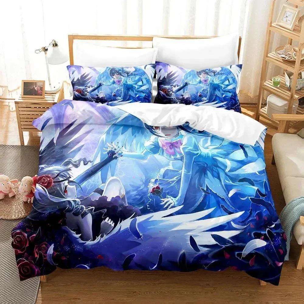 3D Anime Chieri Ogata Bedding Set Duvet Cover Bed Set Quilt Cover Pillowcase Comforter king Queen Size Boys Adult Bedding Set
