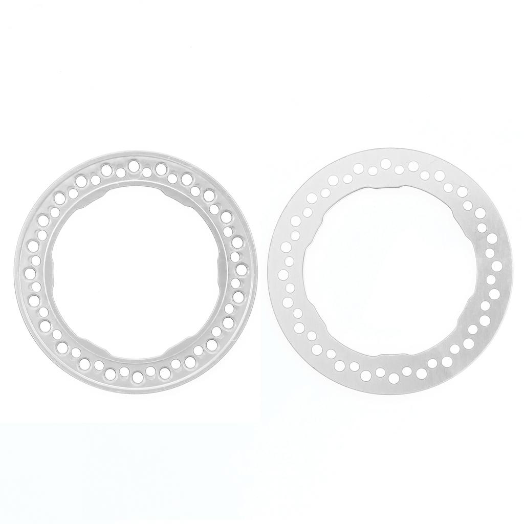 4pcs Aluminum 1.9inch Remote Control Beadlock Wheel Rim Ring Replacement  for 1:10 Crawler Remote Control Car