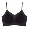 Ultra-thin summer thin styles gather, anti-sagging, sub-breasts bra, seamless ice silk back bra