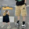 Girls' Mid-Length Summer Dress: Trendy Loose Fit Top and T-Shirt Skirt Combo for Kids