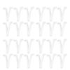 V Clips for Pool Cleaning Solutions Secure Attachment for Skimmer and Brushes Available In Value Packs of 24 or 48