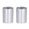 2Pcs 6063 Aluminum Alloy Tube Round Straight Tools for Robots Bearing Seats OD 32mm