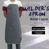 Rindsleder Schweißerschürze - Hitzeschutz, Verbrühschutz, Hitzebeständige Schutzkleidung.