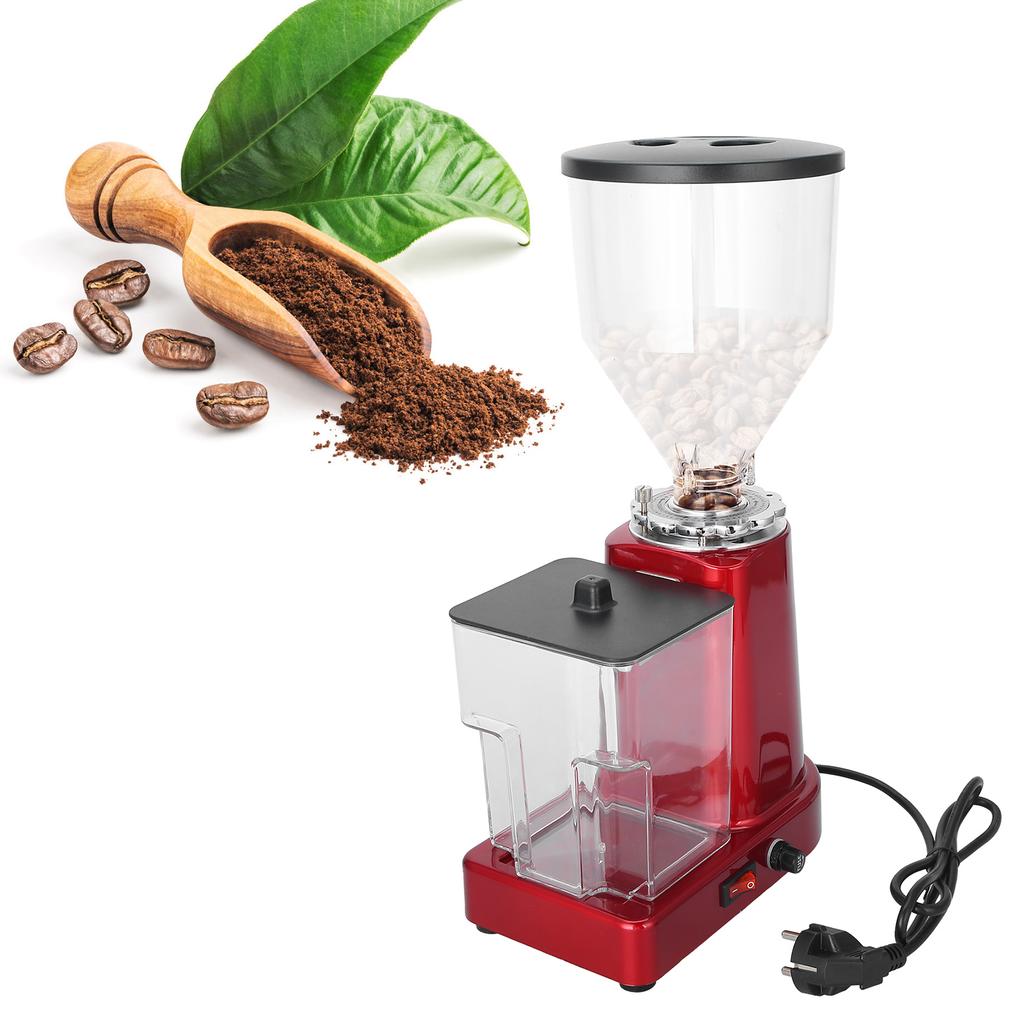 Moedor de café elétrico de 9 níveis, máquina de moagem de grãos para fazer café