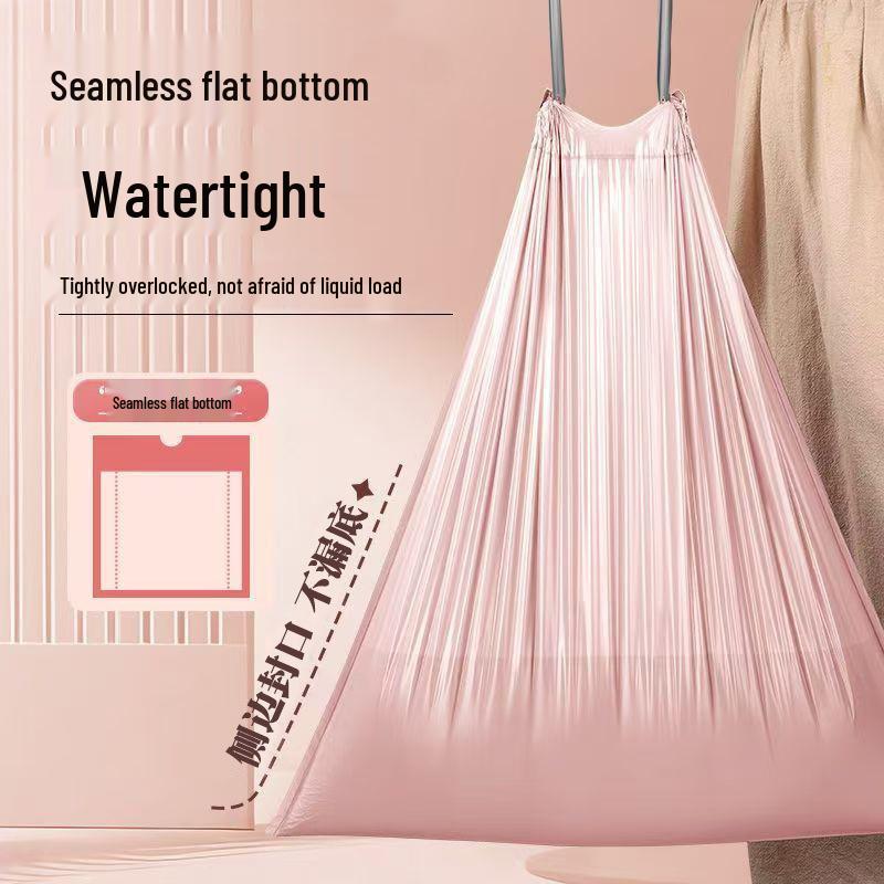 Pytle na odpadky Ice Berry Powder Extra-velké zesílené se stahovací šňůrkou pro kuchyň, ložnici a ubytovnu