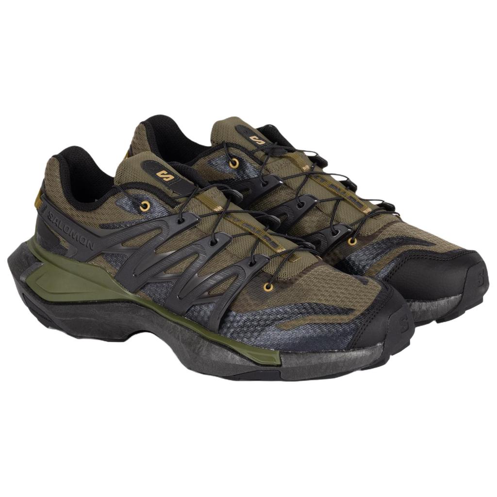 SALOMON XT PU.RE ADVANCED Mesh Low top Running Shoes Unisex Army Green 491034
