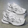 Thick AndComfortable Versatile Sports Shoes 2024 New Mesh Breathable Shoes Men's Sports Running Leisure Fitness Vulcanized Shoes