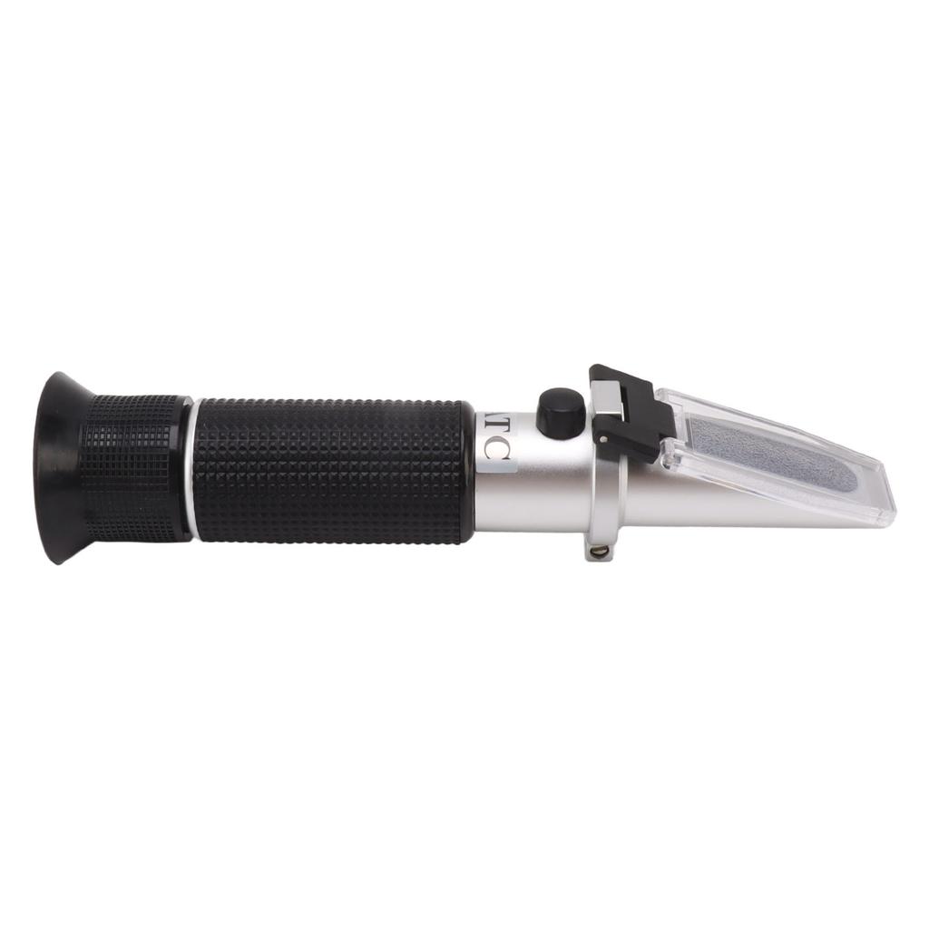 Handheld Refractometer 1.000 To 1.130 SG 0 To 32 Brix Sugar Alcohol Meter with Auto Temp