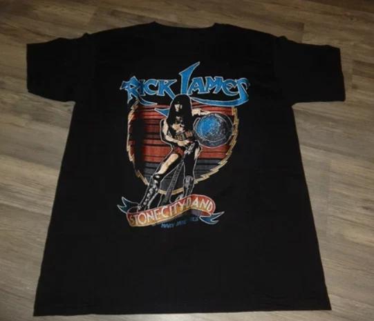 1983 Rick James Tour Band Funk Tee T Shirt Size S-5XL XL