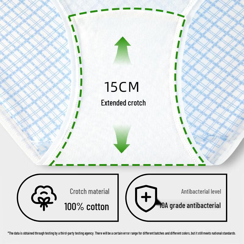 Women's Pure Cotton Antibacterial Floral Briefs 4-Pack