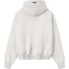 Fear of God Essentials Signature Classic Full Zip Hoodie Oatmeal/Light Heather Unisex Tops Cream 192SP264784F