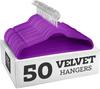 50PCS Velvet Hangers Shirt Clothes Drying Rack Wardrobe Organizer And Storage For Coats Pants Dress Rack Balcony Home Accessory